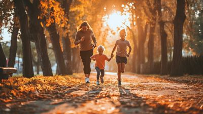 Sportarten für Familien - Gemeinsam Laufen