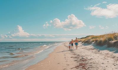 Familienurlaub am Strand Ostseeurlaub für Familien