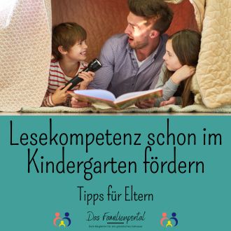 Lesekompetenz schon im Kindergarten fördern - Tipps für Eltern