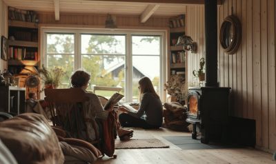 familienfreundliches ferienhaus in daenemark mit kamin