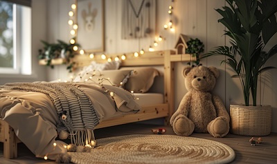 Warum man die Schnullerfee nicht unterschätzen sollte Montessori Kinderbett und Einschlaf Atmosphäre