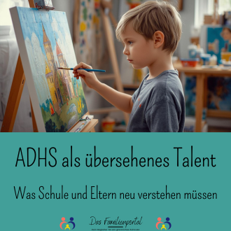ADHS als übersehenes Talent - Was Schule und Eltern neu verstehen müssen