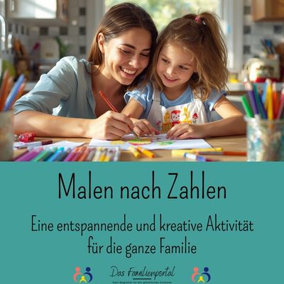 Malen nach Zahlen Eine entspannende und kreative Aktivität für die ganze Familie